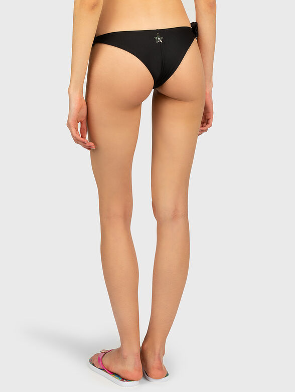 Brazilian bikini briefs in black color - 2