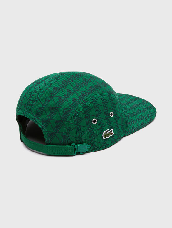 Unisex cap with monogram print​ - 2