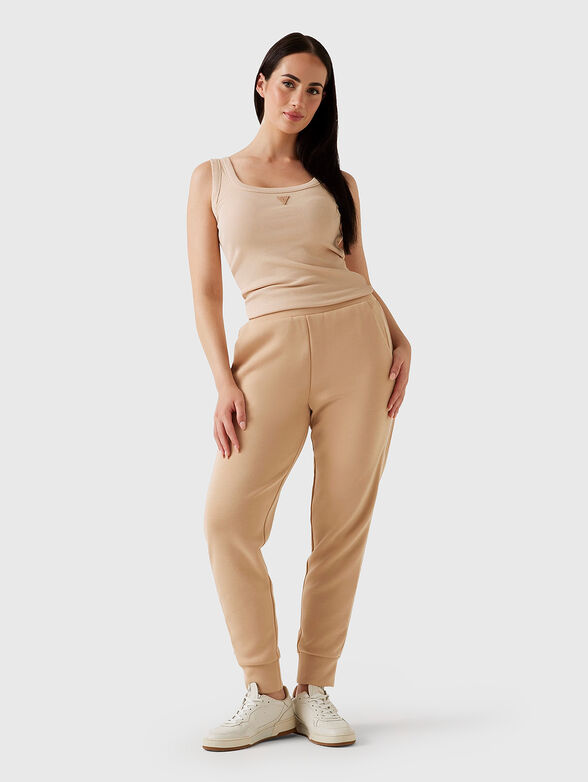 Sport trousers s with accent trim - 4