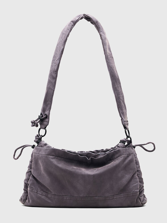 Bleached effect logo bag - 2