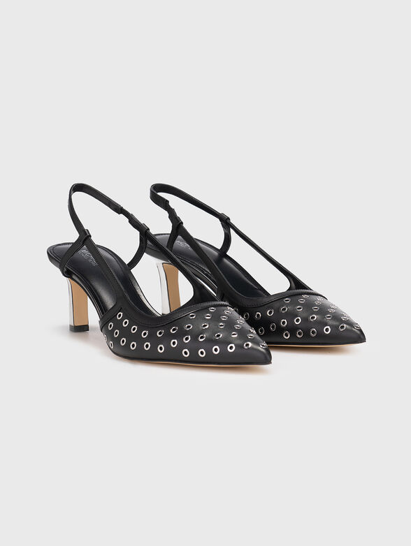 ALORA mid slingback pump with eyelets - 2