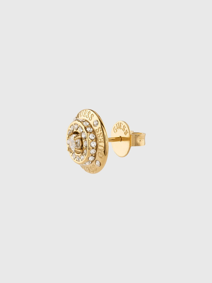 Earrings with a logo detail - 3