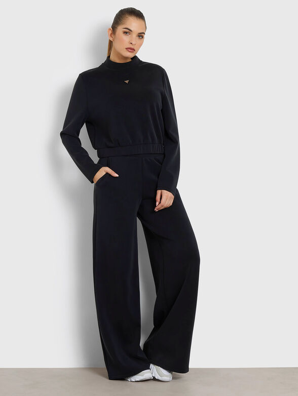 OLYMPE sports trousers with wide legs - 4
