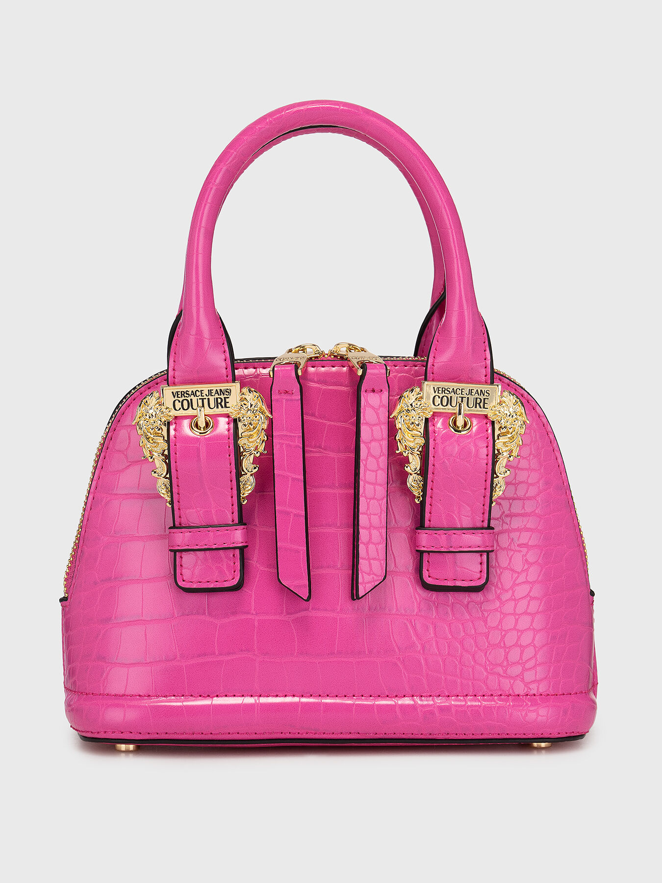 RANGE F black bag with small accessory brand VERSACE JEANS