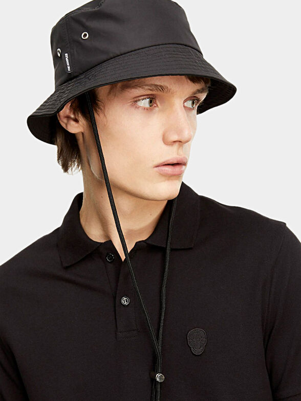 Polo-shirt in black color - 4