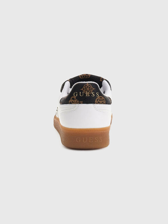 OLEEZA sports shoes with suede details - 4