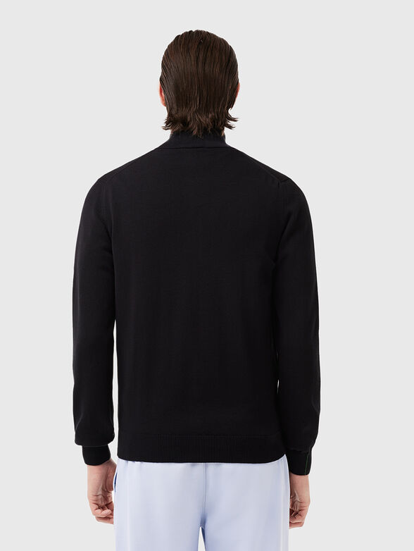 Cotton cardigan with zip - 2