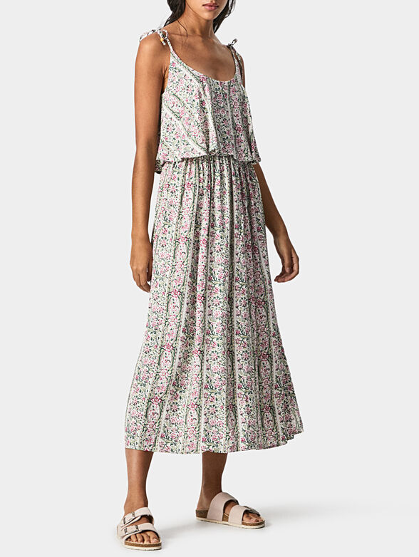 MARTINE dress with floral print - 1