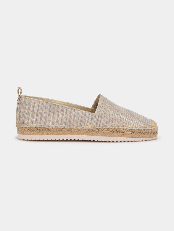 LENNY espadrilles with golden threads - 1