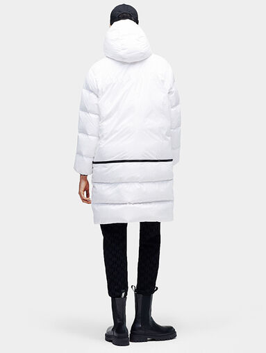 Transformer down coat with hood - 4