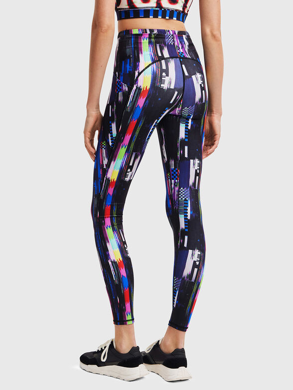 Multicolor sports leggings - 2