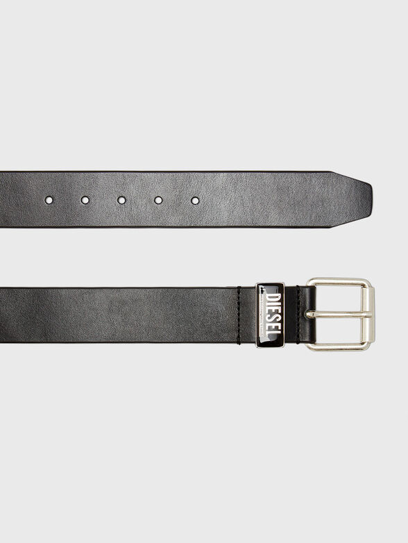 B-GLOSSY LOOP 40 leather belt  - 2