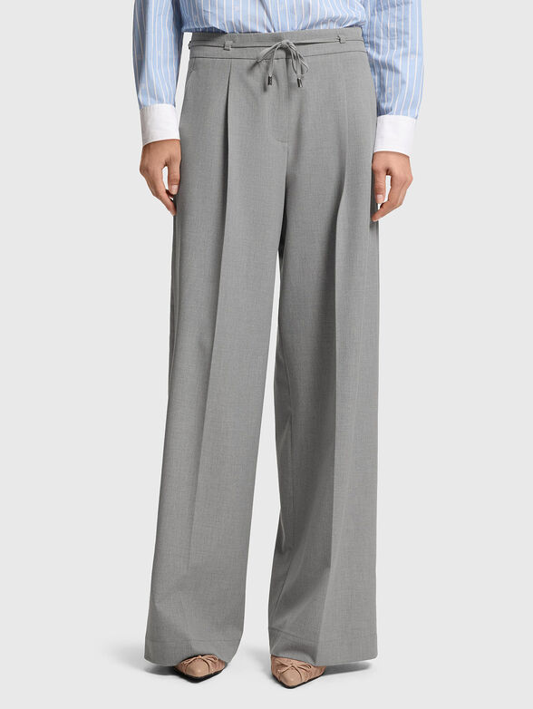 Trousers with drawstrings waist - 1