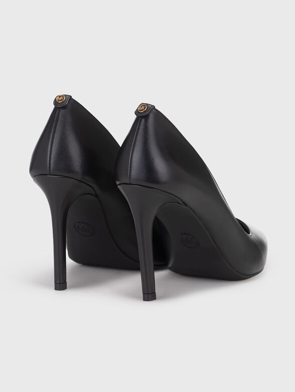 ALINA leather black heeled shoes - 3