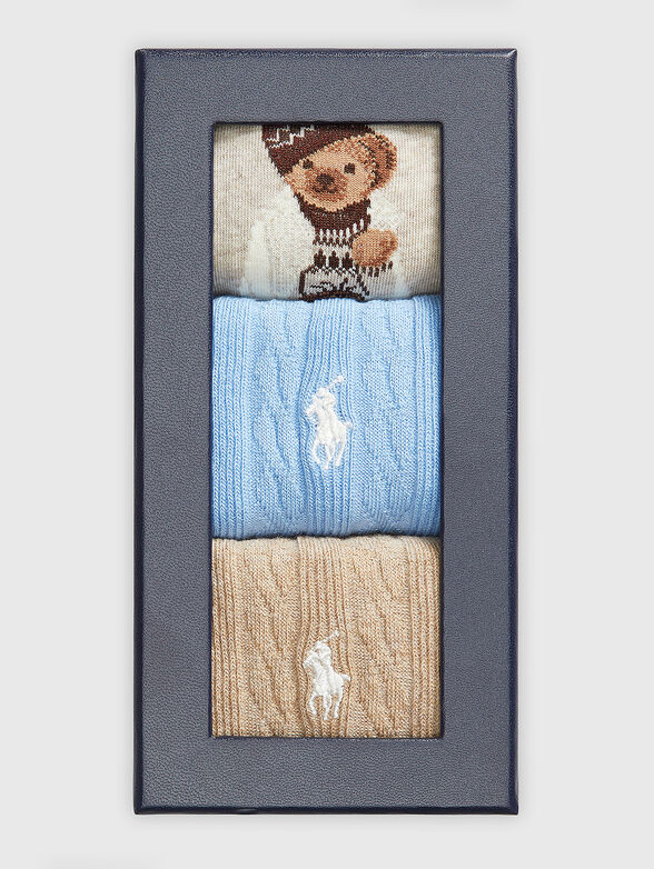 WINTER BEAR socks set - 2