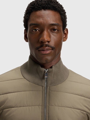 Jacket with accent sleeves - 4