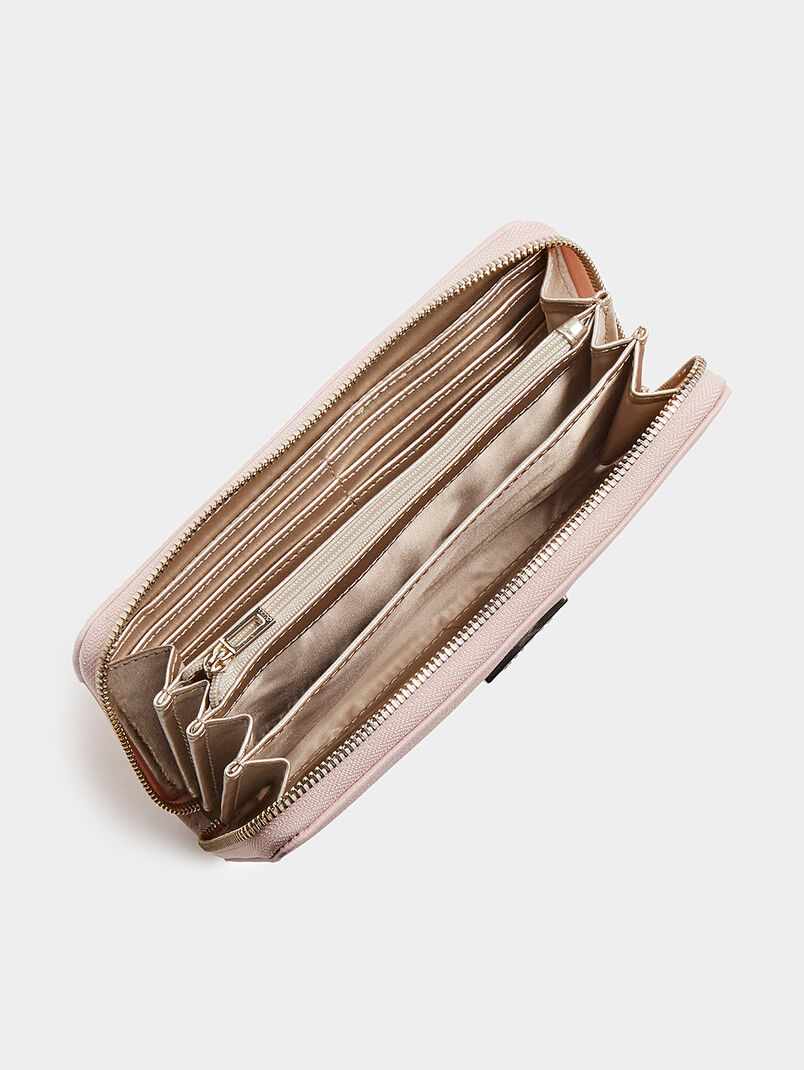 AMBROSE Wallet in pink color - 3
