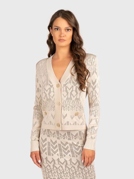 BILLIE cardigan with V-neck - 1