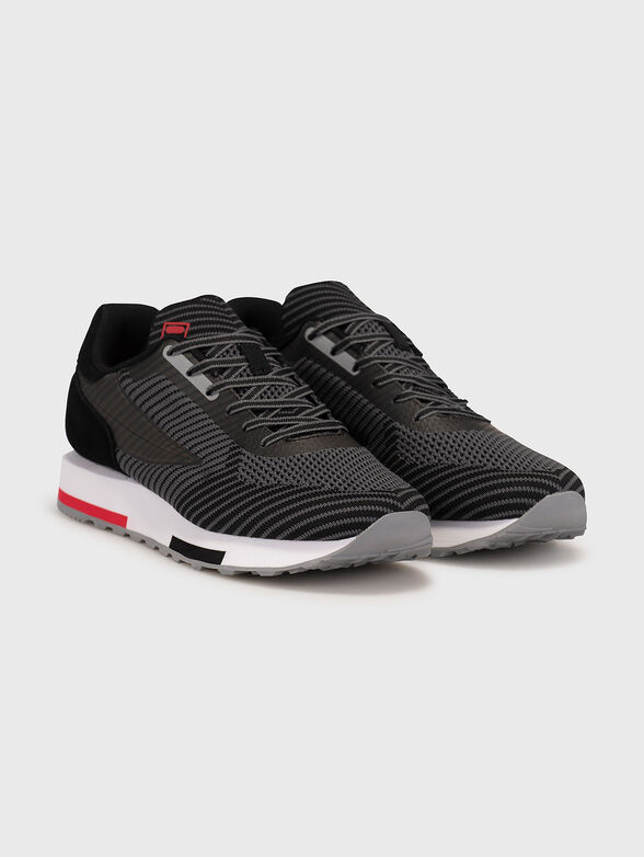 RETRONIQUE 22 K black sports shoes - 2