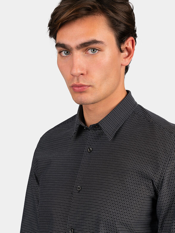 NAPOLI shirt with geometric print - 3