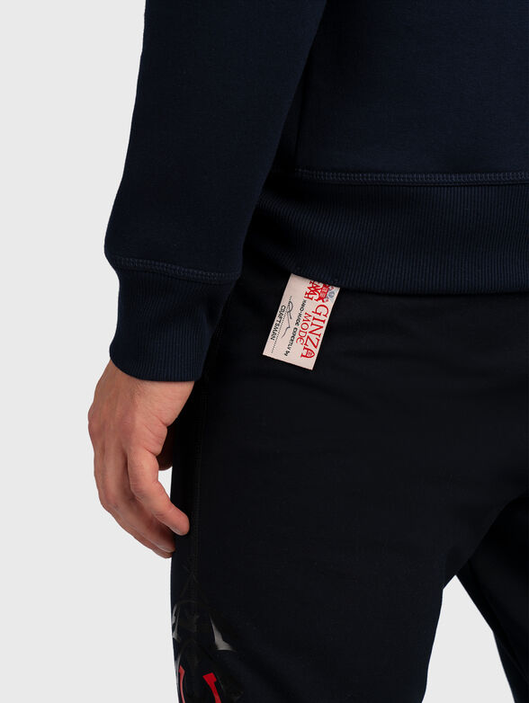 Sweatshirt with logo print - 5