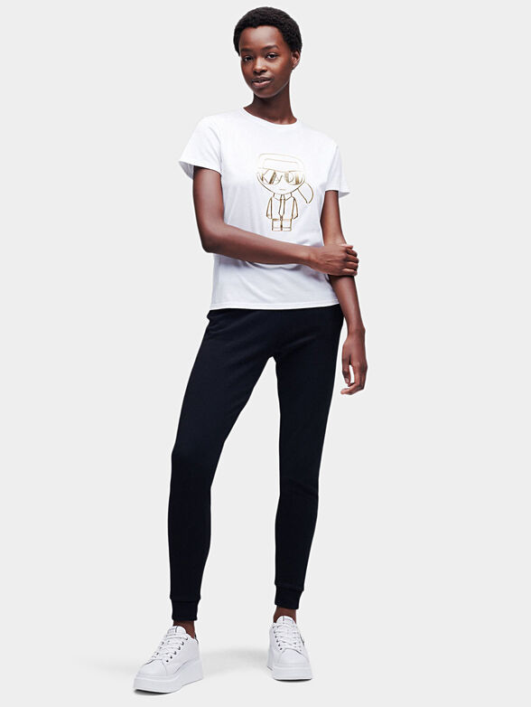 IKONIK KARL ART DECO Black T-shirt - 1