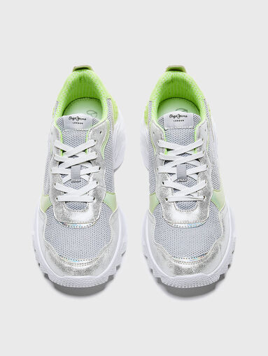 ECCLES TOP Sneakers with sparkling inserts - 5