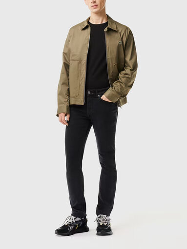 Slim-fit black jeans - 5