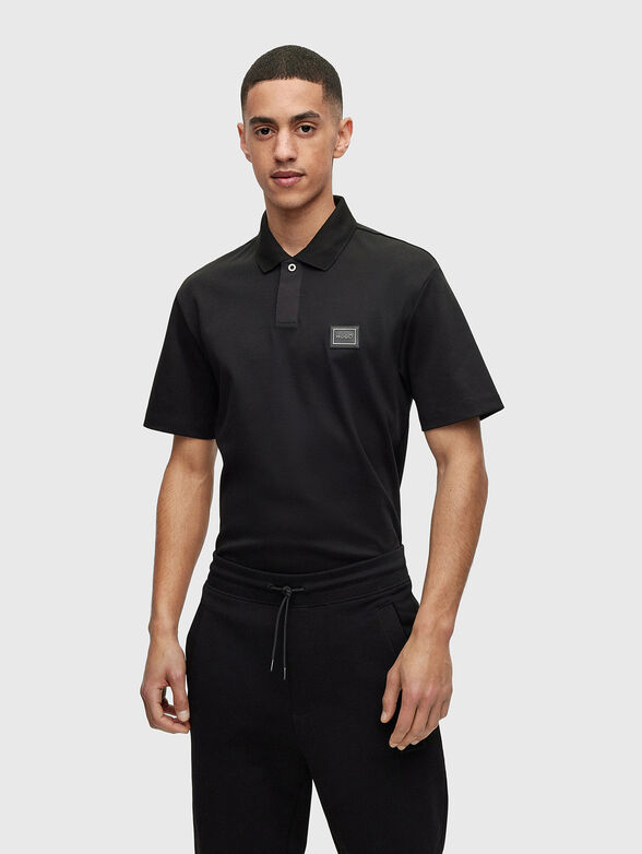 DAGROS beige polo shirt with logo detail - 1
