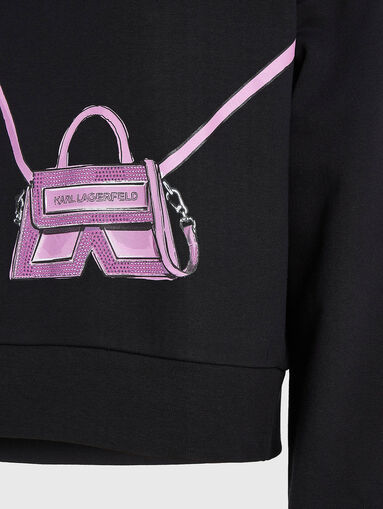 Sweatshirt with art print  - 4