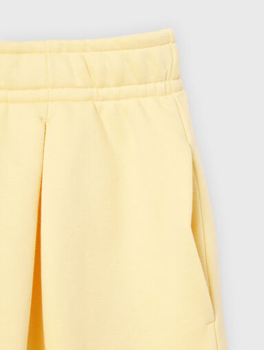 Cotton shorts with logo - 3