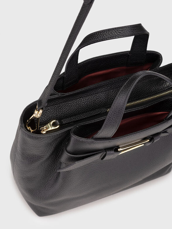 Large genuine leather handbag - 5
