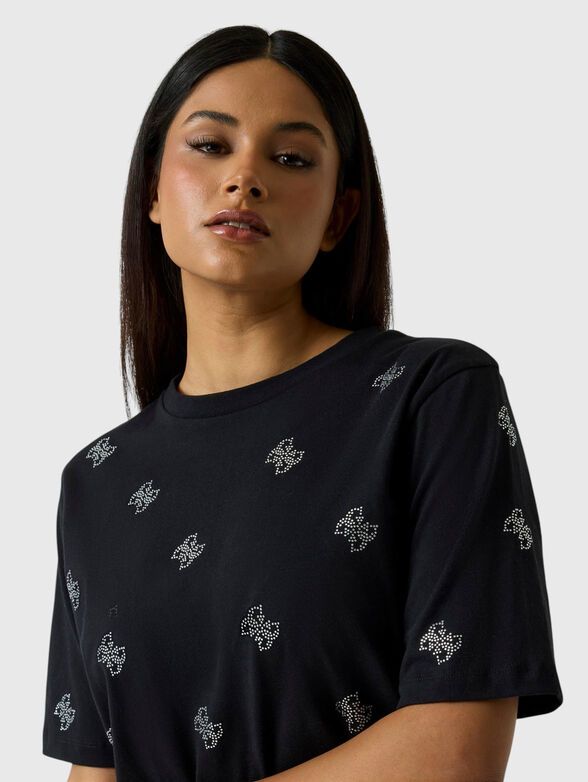 4G rhinestones t-shirt - 4