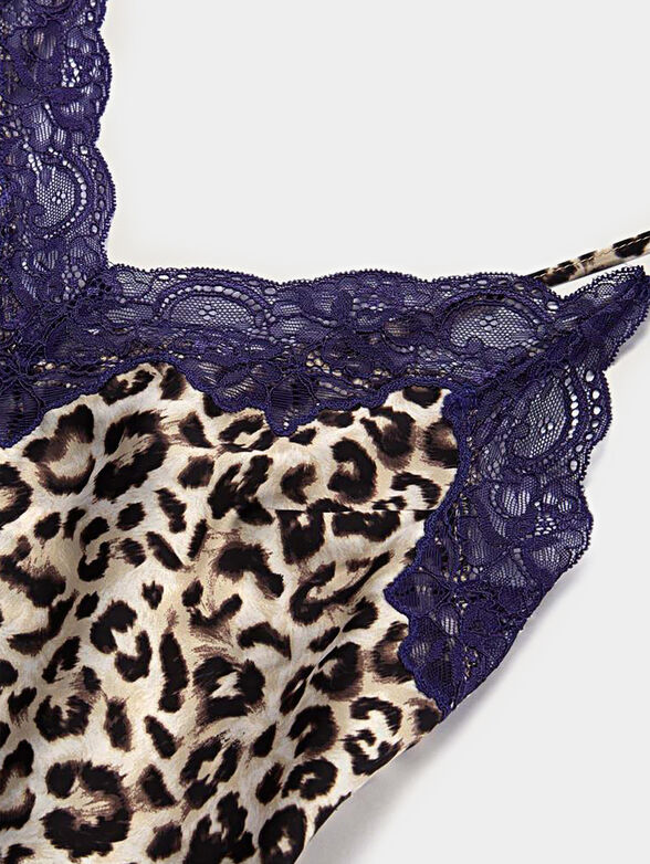 Chemise with animal print - 4