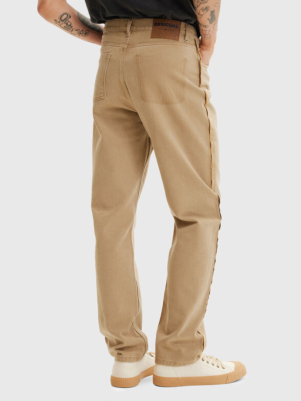 REX beige jeans - 2