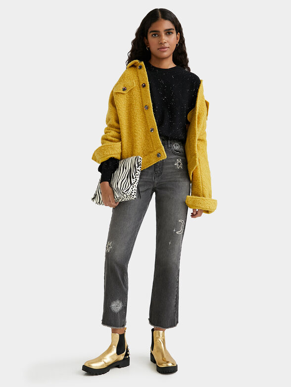 UNIVERSE sweater with shiny sequins - 6
