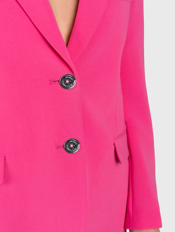 Blazer in fuchsia color - 4