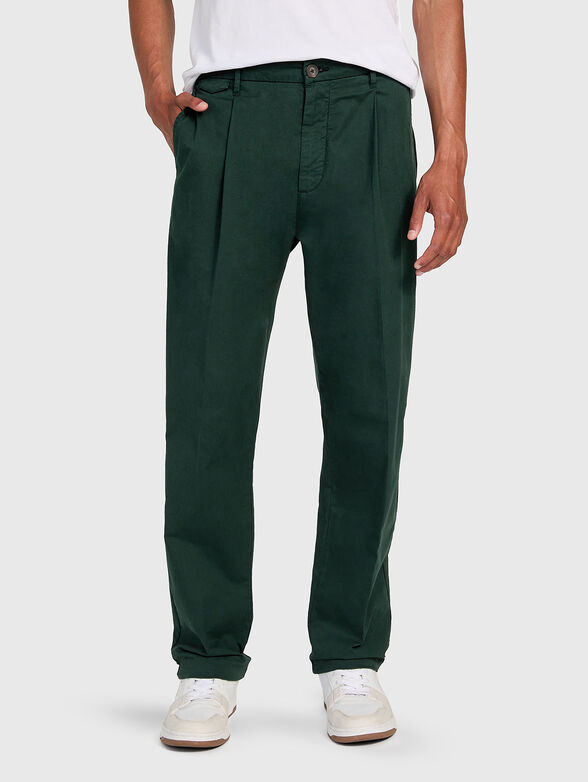 TAYLOR cotton chinos - 1