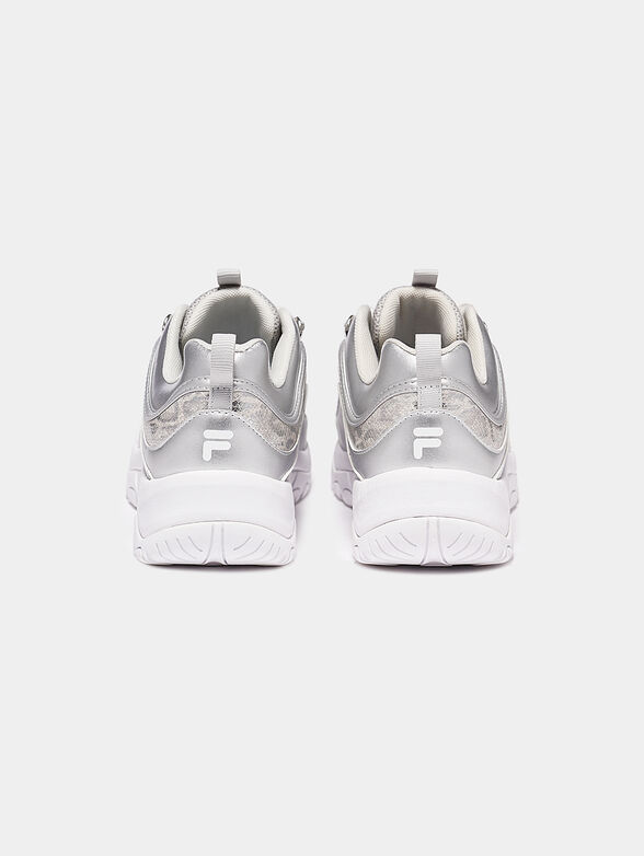 Sneakers STRADA A in black with print - 3