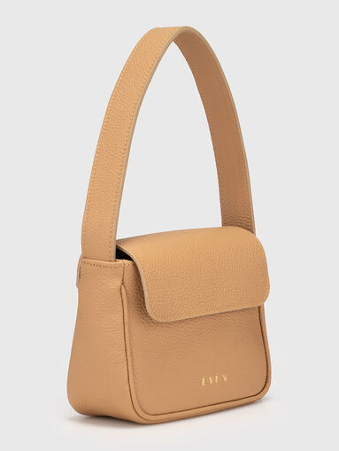 LUISA leather bag in beige - 3