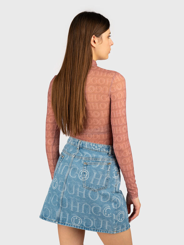 DASORI blouse with logo print - 3