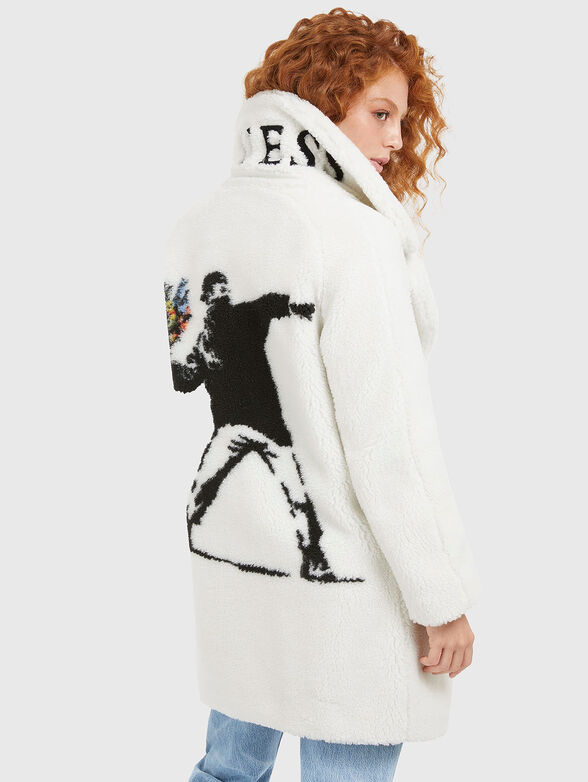 PENNY coat with contrast detail on the back - 2