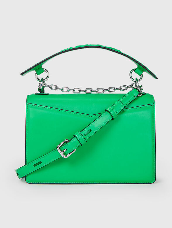 K/SEVEN GRAINY beige leather crossbody bag - 2