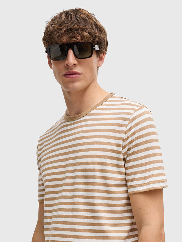 TIBURT striped T-shirt - 4