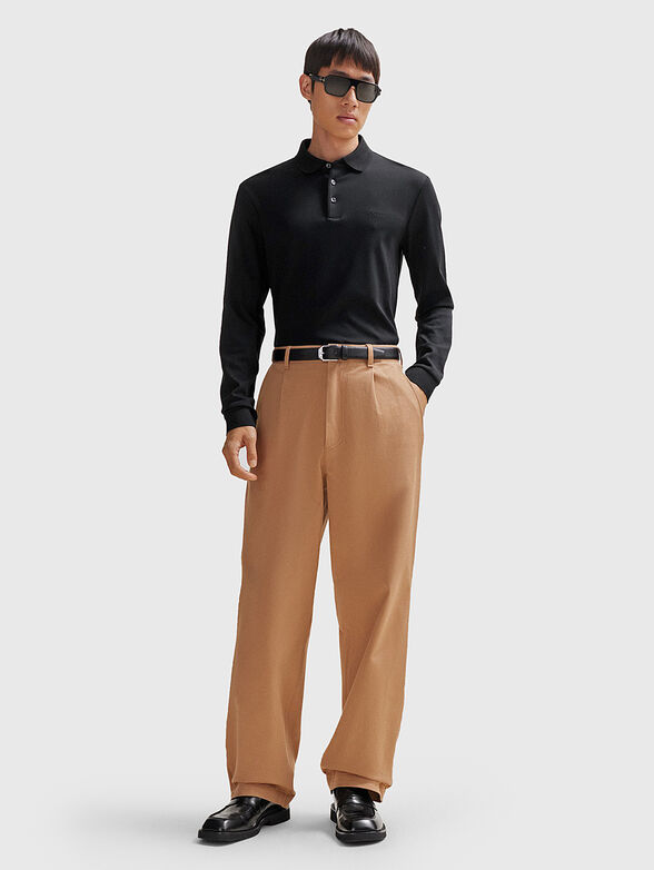 PADO polo shirt in black color - 2