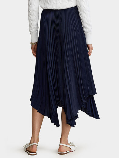 Asymmetrical pleated skirt - 4