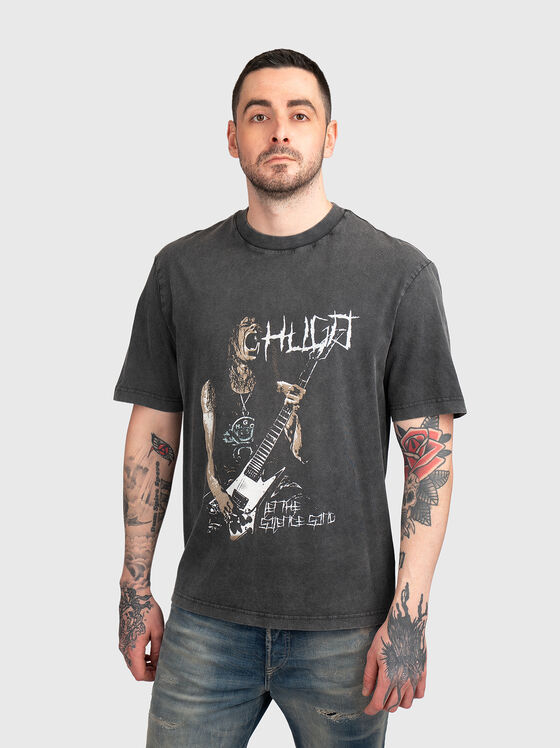 Тениска NOCTORNIX с принт - 1