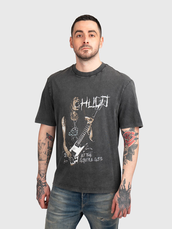 NOCTORNIX T-shirt with print - 1