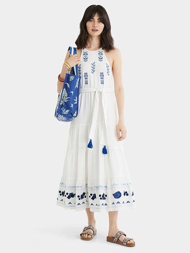 MEMPHIS Dress with embroidery - 1