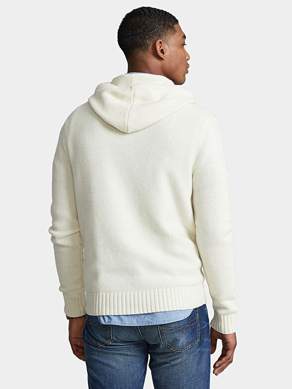 Polo Bear Hooded sweater and embroidery - 3